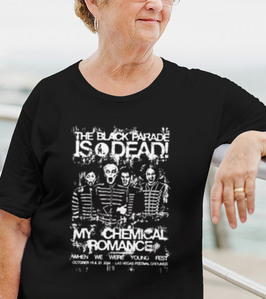 The Black Parade Is Dead My Chemical Romance When We Were Young Fest Las Vegas October 21 23 T-Shirt