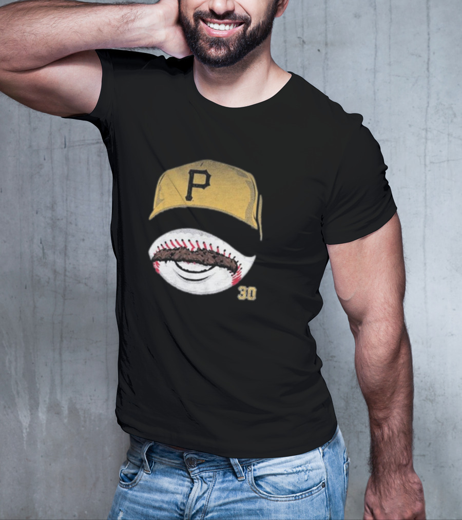 Paul Skenes Pittsburgh Pirates Mustache Baseball Cap 30 T-Shirt