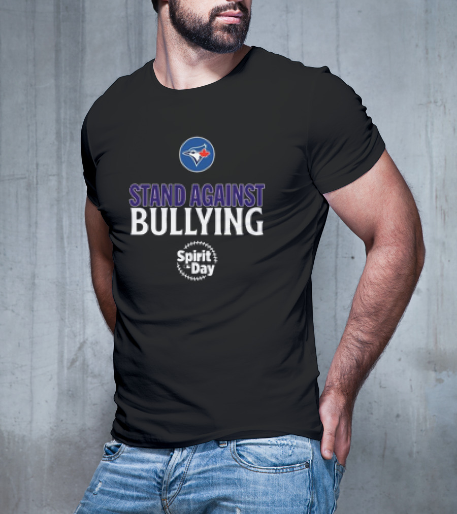 Toronto Blue Jays Stand Against Bullying Spirit Day T-Shirt