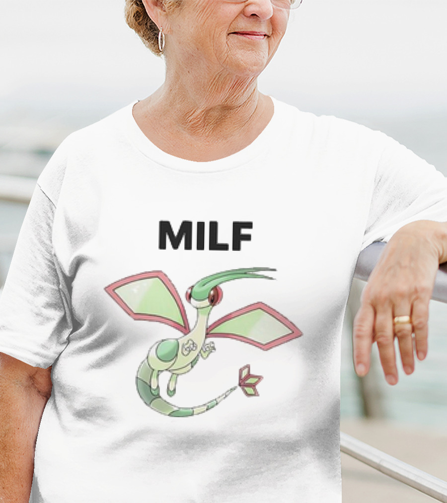 MILF Flygon Pokemon Anime Cartoon T-Shirt