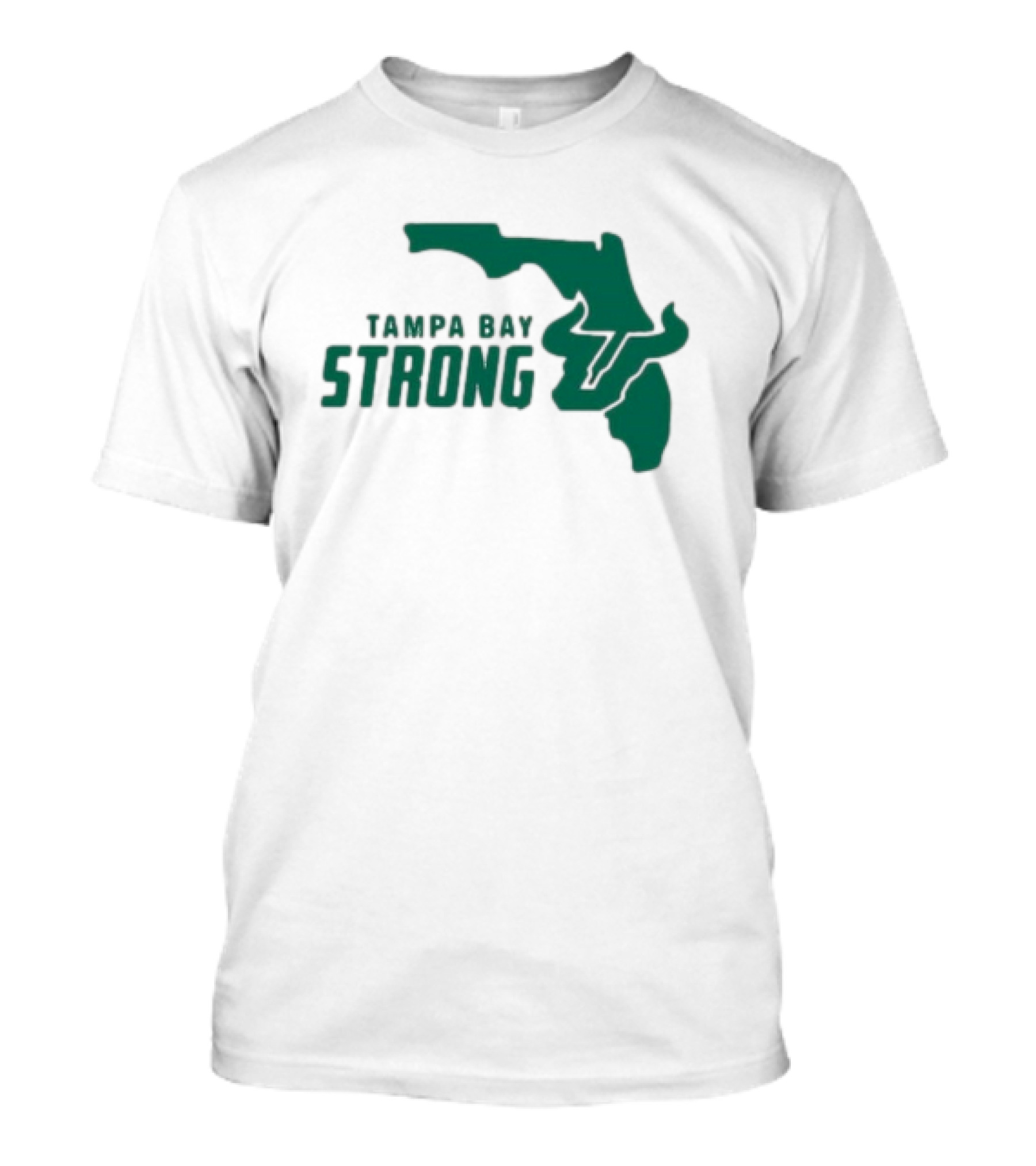Tampa Bay Strong South Florida Bulls Hurricane Relief T-Shirt