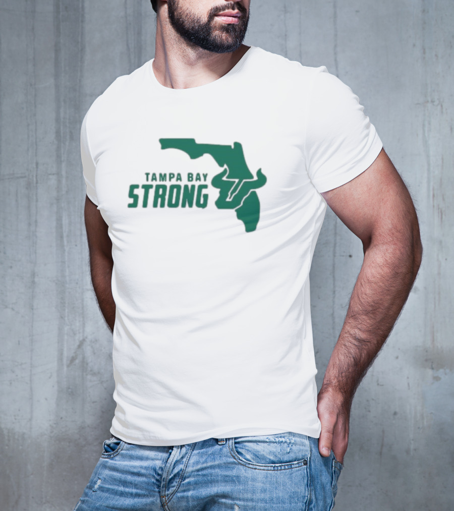 Tampa Bay Strong South Florida Bulls Hurricane Relief T-Shirt