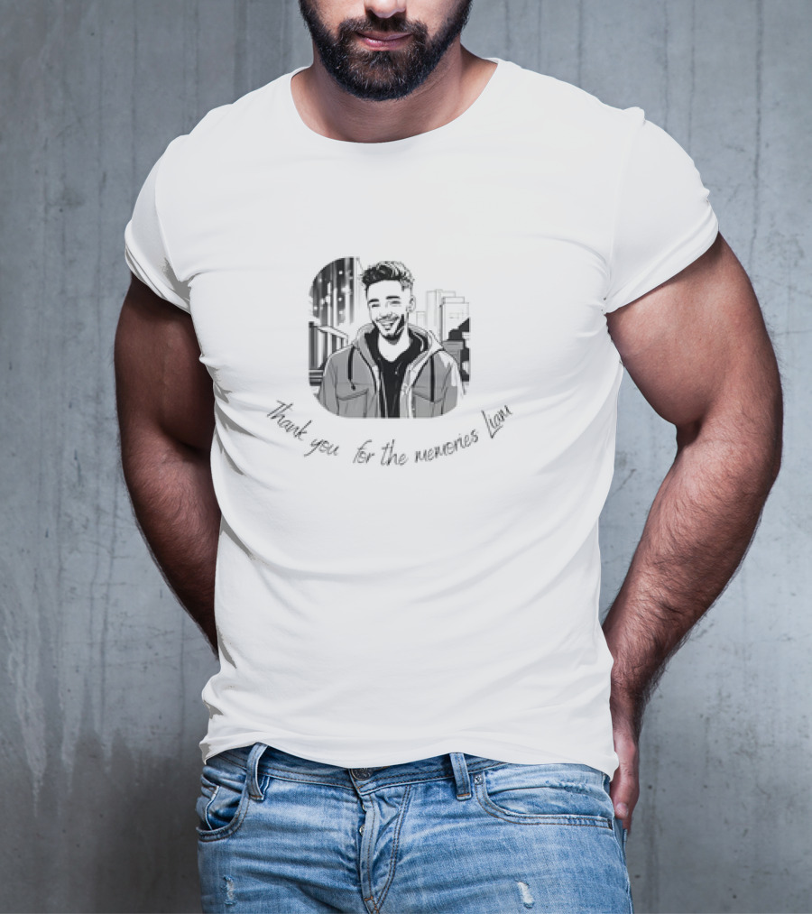 Thank You For The Memories Liam Payne Goodbye Honoring T-Shirt