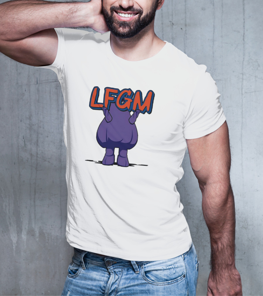 Grimace Holding LFGM Sign T-Shirt