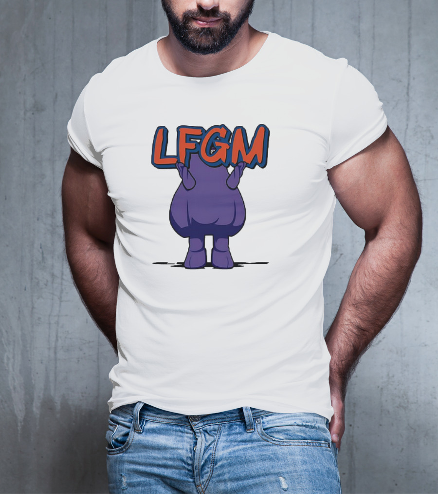 Grimace Holding LFGM Sign T-Shirt