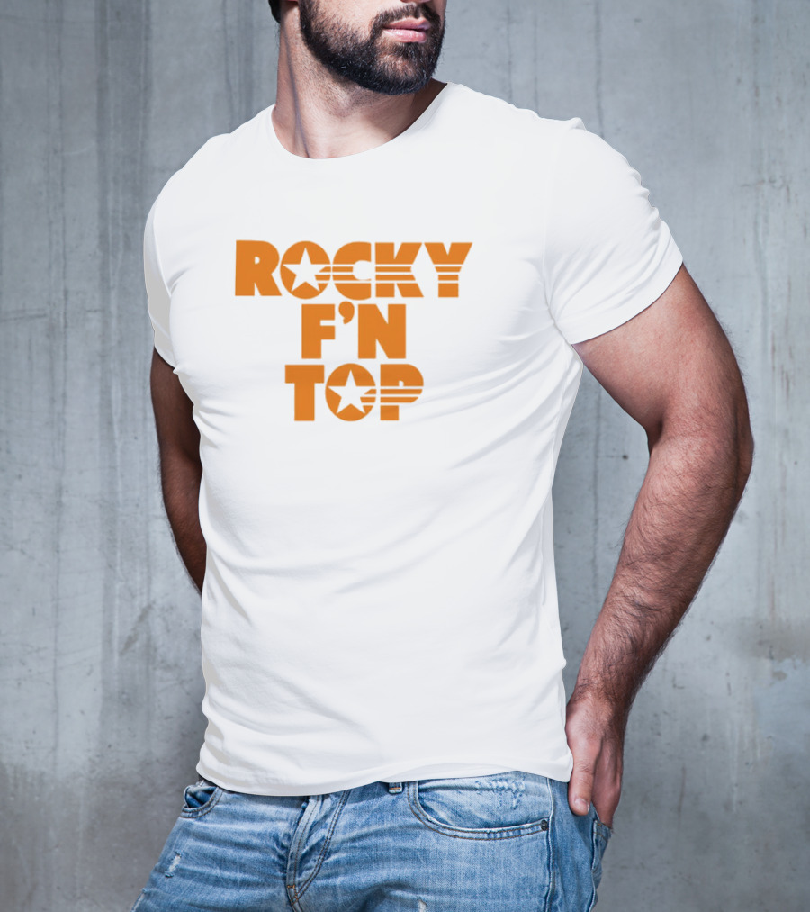 Tennessee Volunteers Basketball Rocky F’n Top Star Stripes T-Shirt