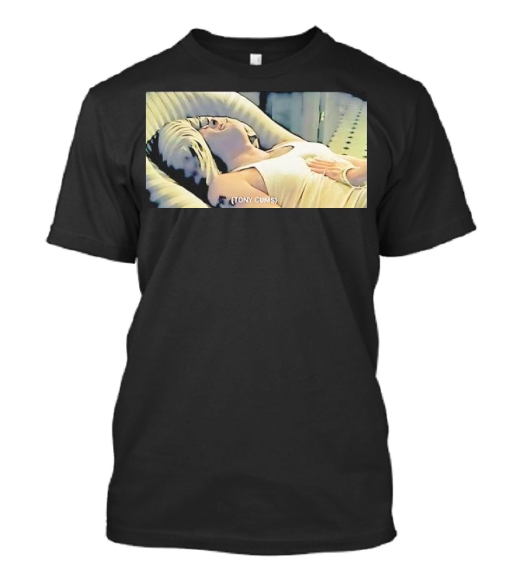 Tony Cums Retro Vintage Scene T-Shirt