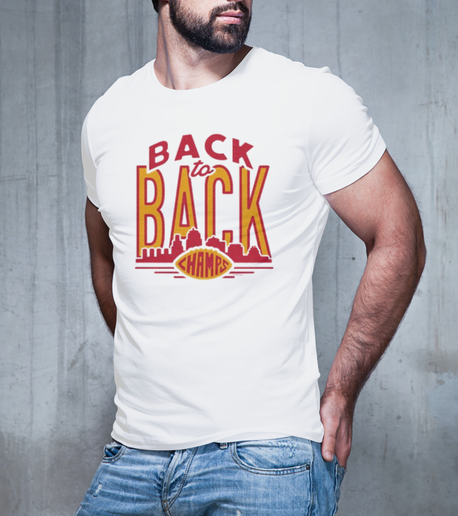Kansas City Chiefs Back To Back Champs Ronald McDonald Back To Back Champs T-Shirt