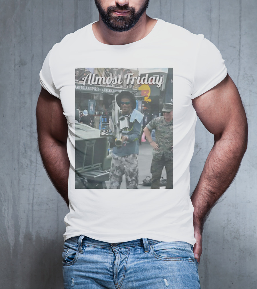 Almost Friday Rocket Launcher Fun Lamar Jackson T-Shirt