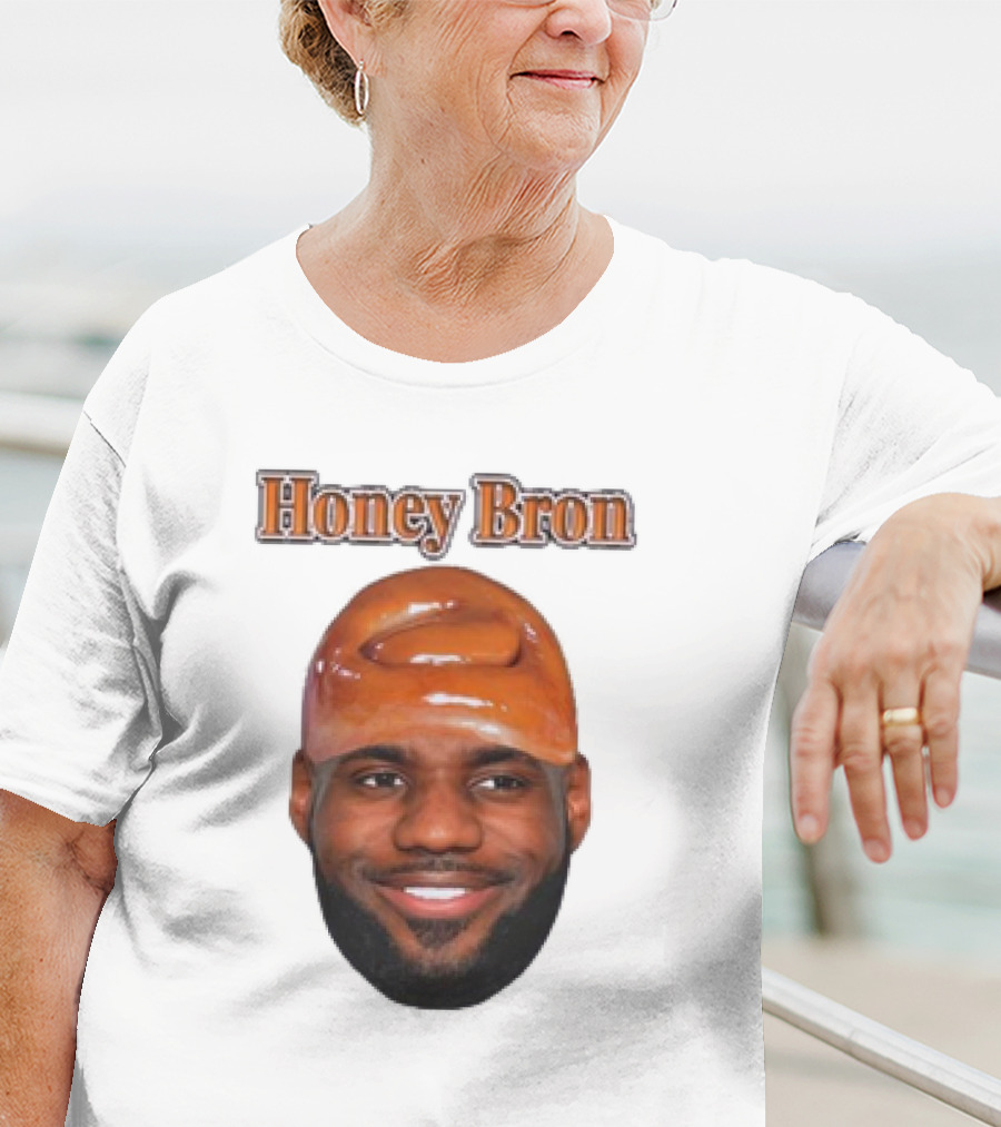 Honey Bron Lebron James Honey Brown Face T-Shirt