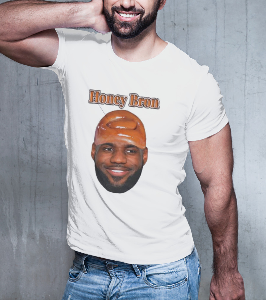 Honey Bron Lebron James Honey Brown Face T-Shirt