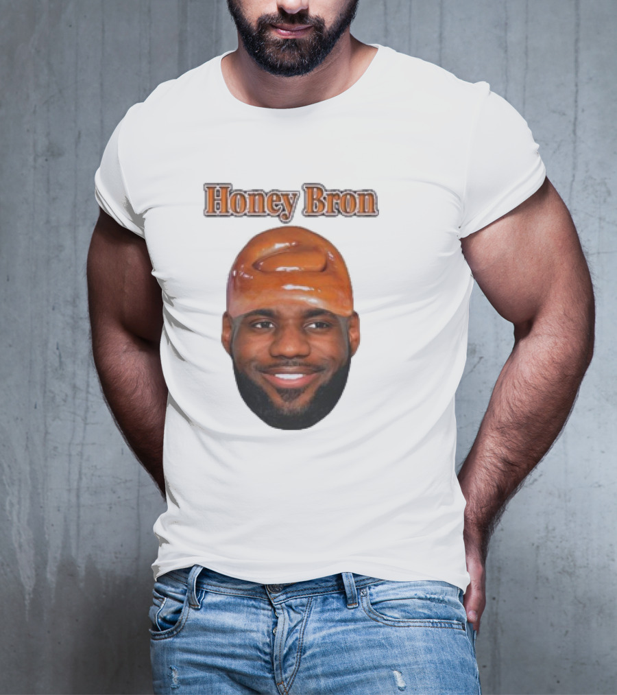 Honey Bron Lebron James Honey Brown Face T-Shirt