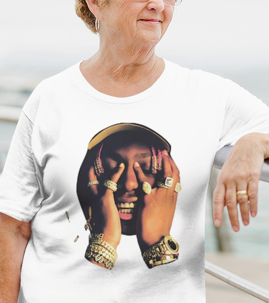 Lil Yachty Rap Hip Hop Jewelry Face Expression T-Shirt