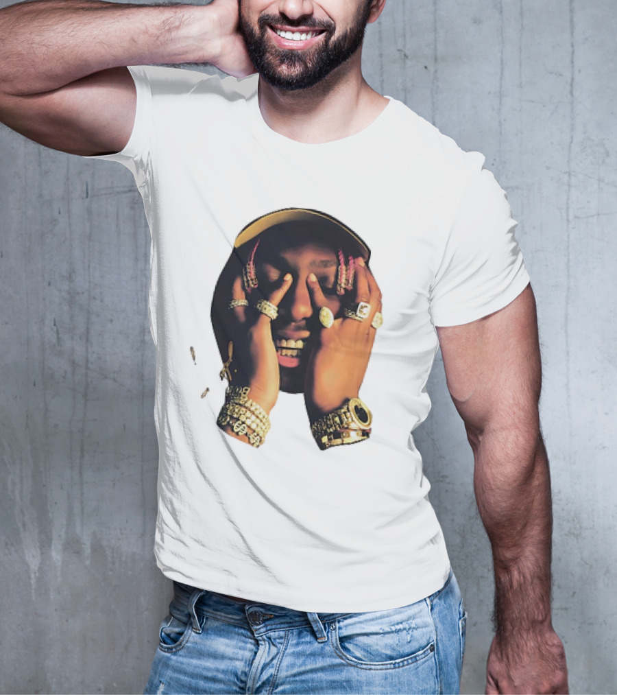 Lil Yachty Rap Hip Hop Jewelry Face Expression T-Shirt