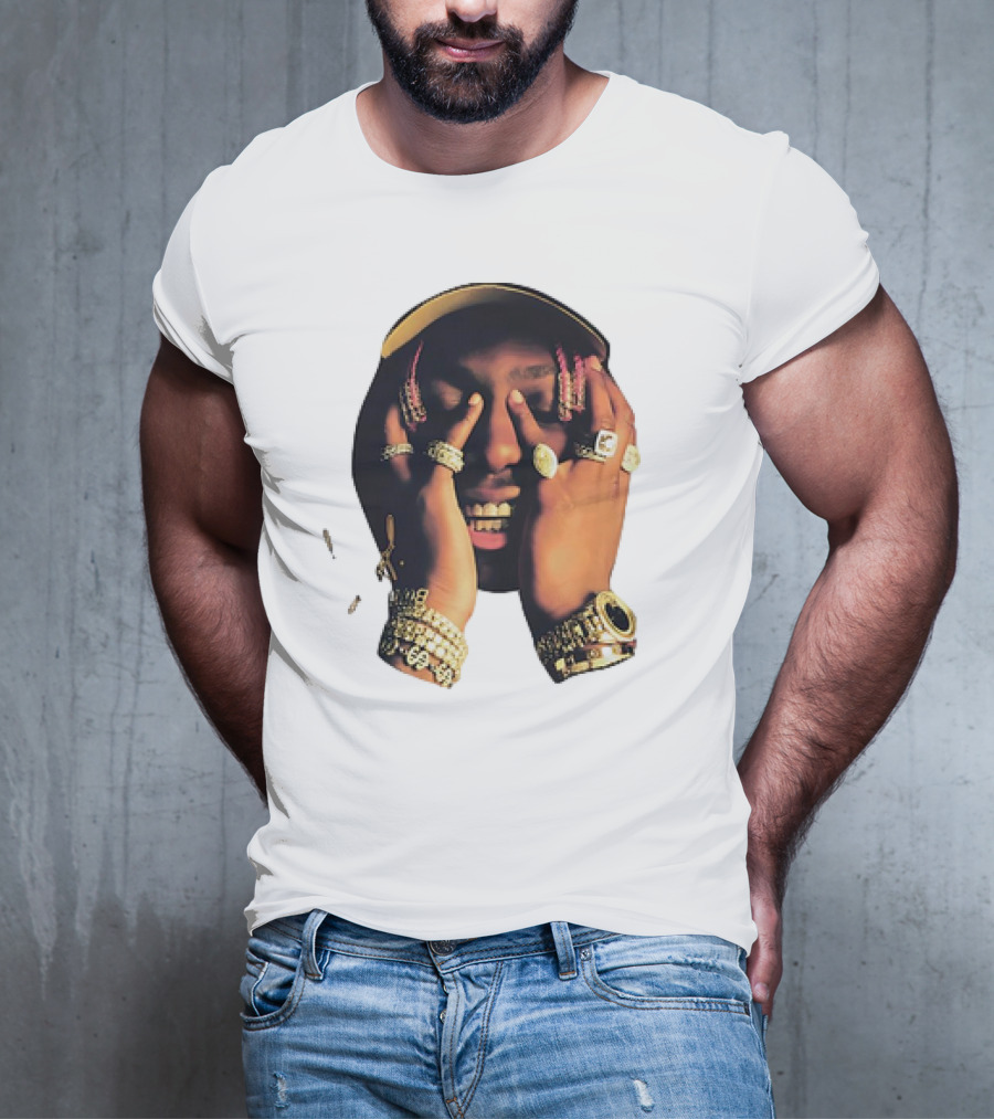 Lil Yachty Rap Hip Hop Jewelry Face Expression T-Shirt