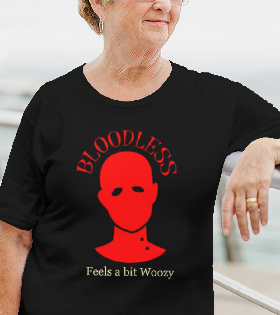 Bloodless Feels A Bit Woozy Red Mask T-Shirt