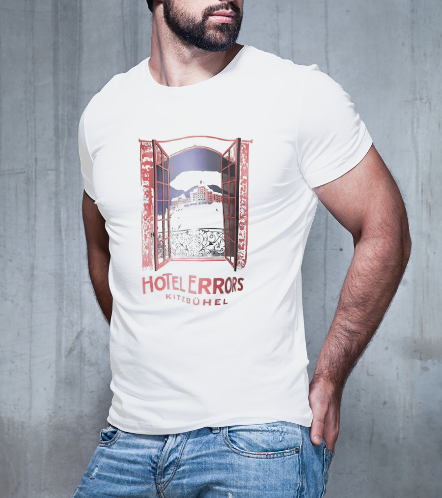 Hotel Errors Kitzbühel Mountain View Vintage Window T-Shirt