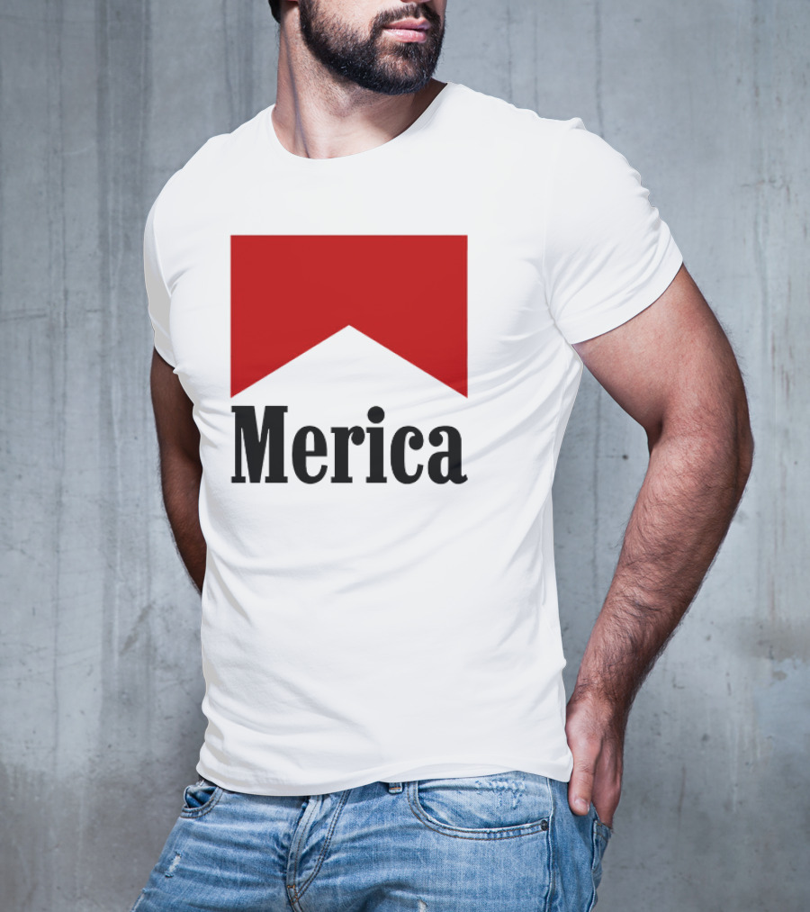 Merica Red Chevron T-Shirt