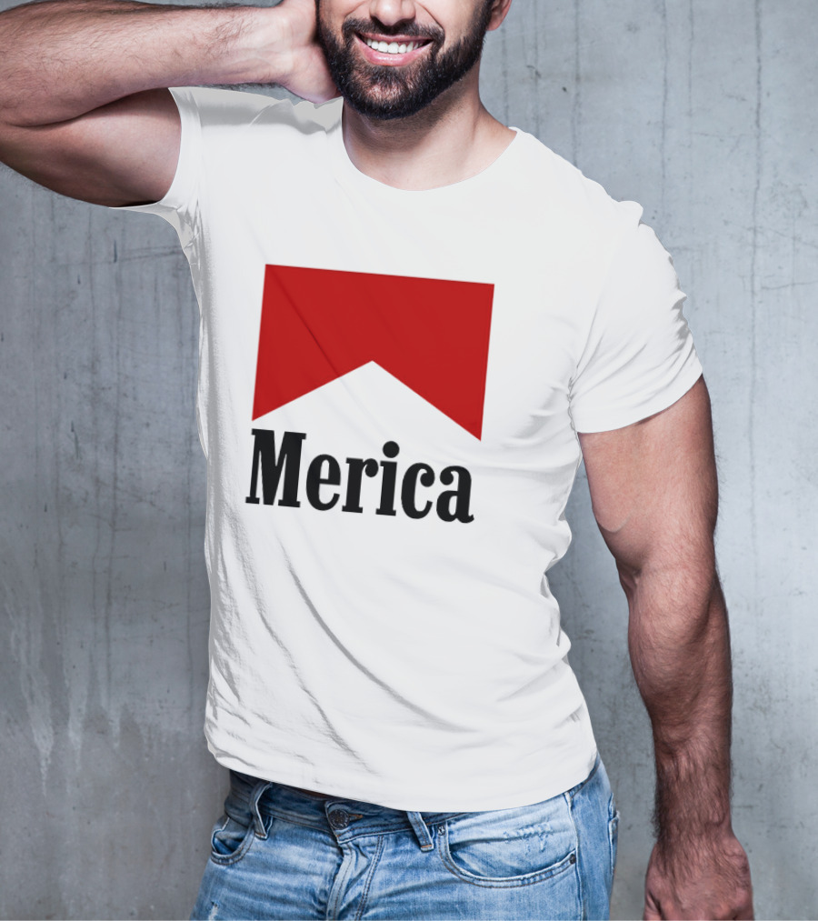 Merica Red Chevron T-Shirt