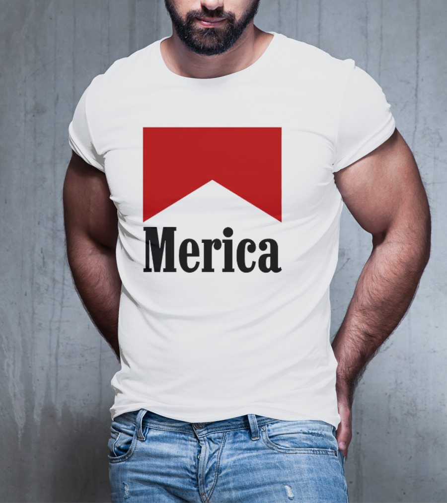 Merica Red Chevron T-Shirt