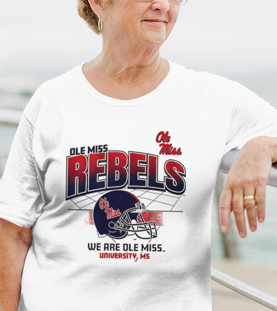 Ole Miss Rebels Football Helmet We Are Ole Miss University MS T-Shirt