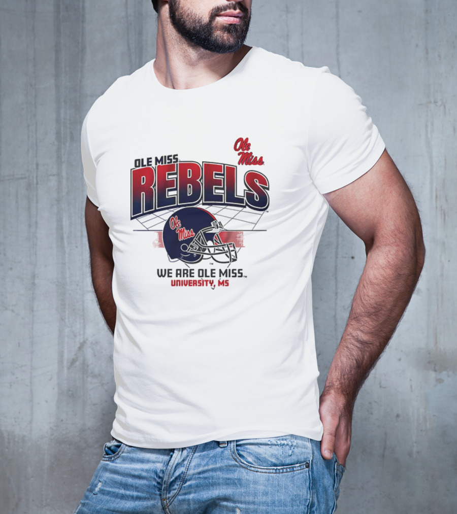 Ole Miss Rebels Football Helmet We Are Ole Miss University MS T-Shirt