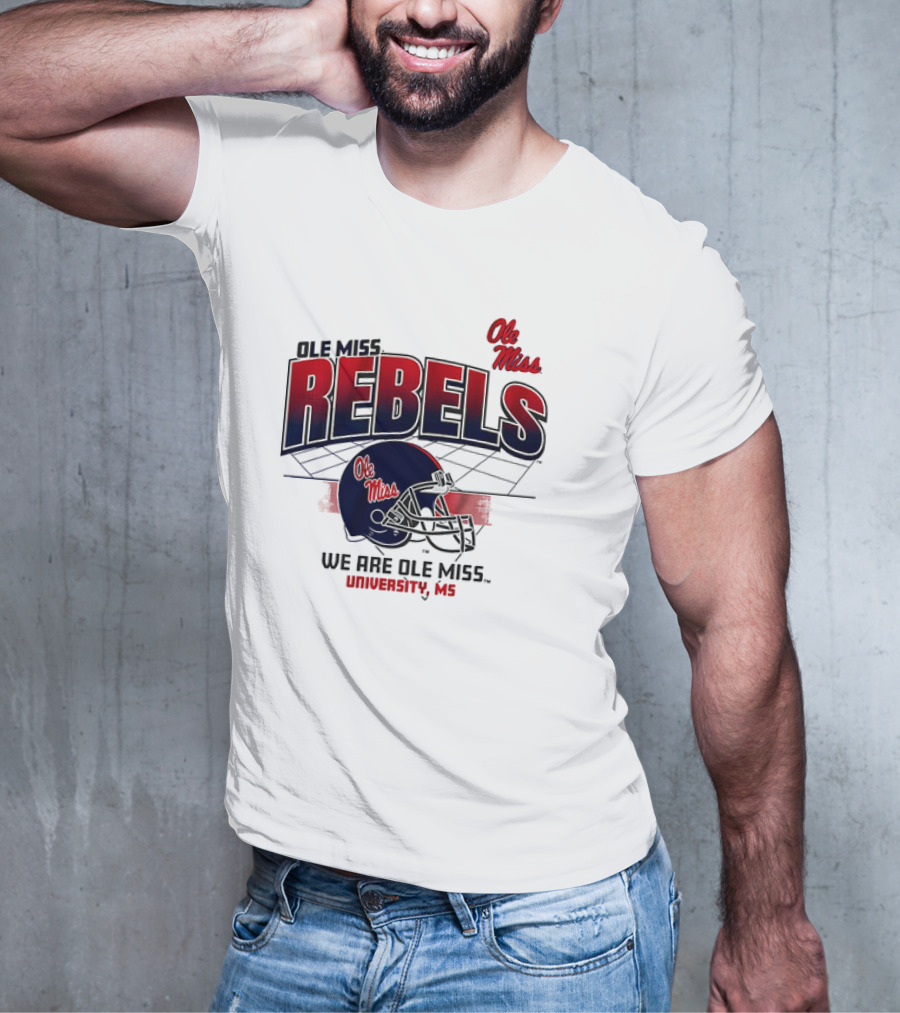 Ole Miss Rebels Football Helmet We Are Ole Miss University MS T-Shirt