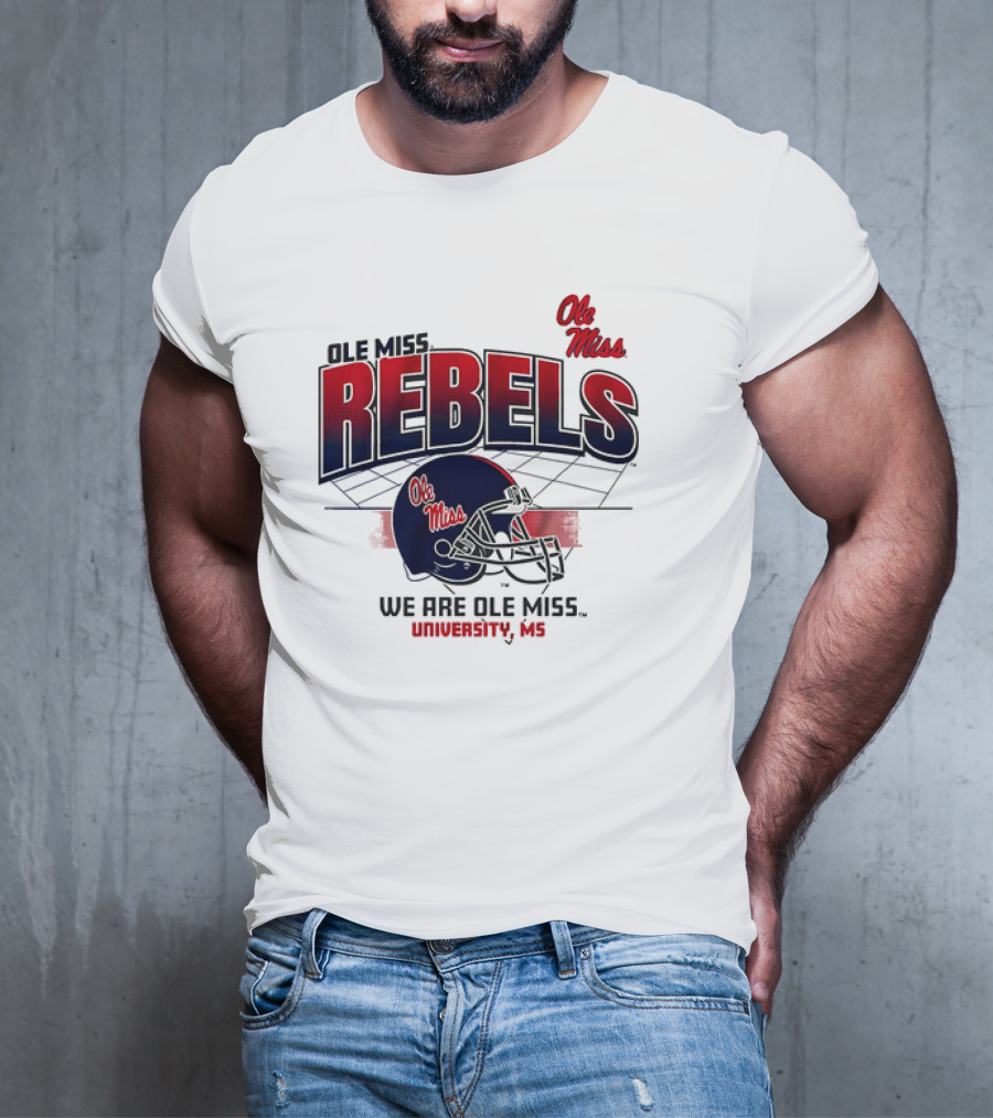 Ole Miss Rebels Football Helmet We Are Ole Miss University MS T-Shirt