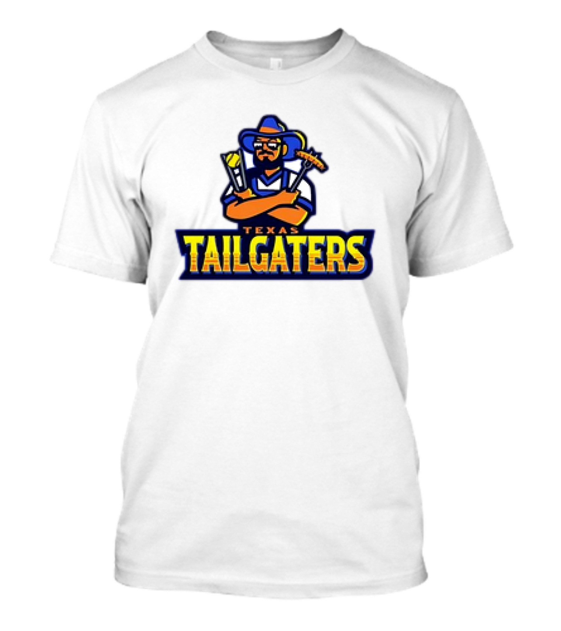 Texas Tailgaters Cartoon Logo Savannah Bananas T-Shirt