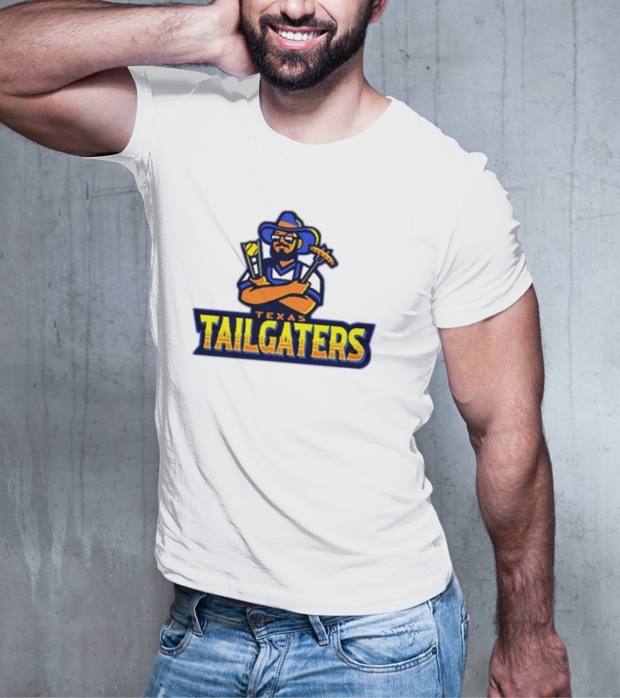 Texas Tailgaters Cartoon Logo Savannah Bananas T-Shirt