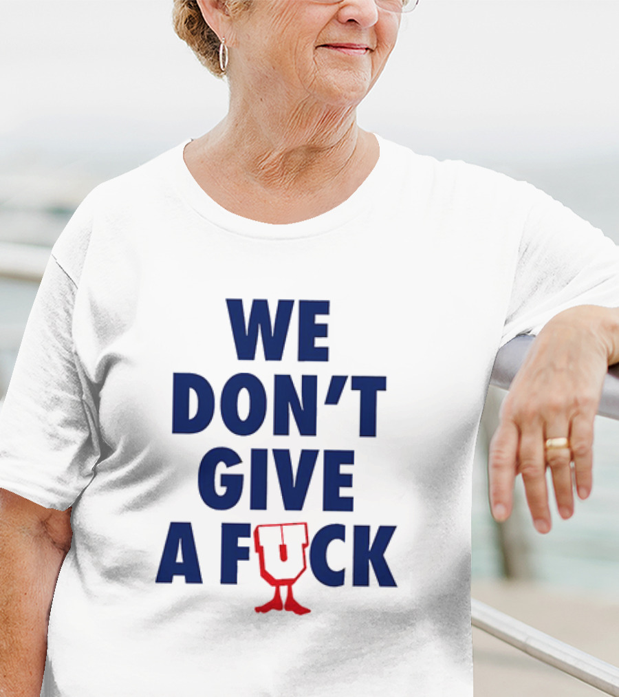 Undefeated We Don’t Give A Fck With Iconic U T-Shirt