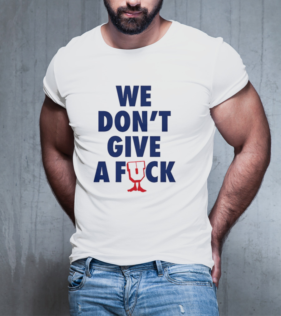 Undefeated We Don’t Give A Fck With Iconic U T-Shirt