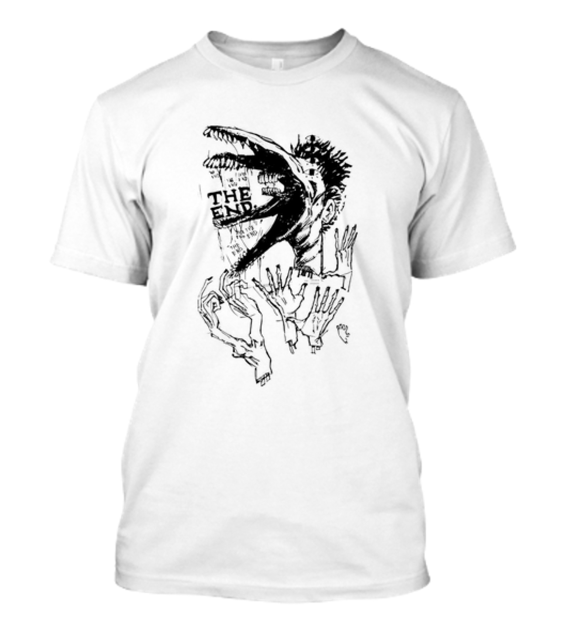 Benny’s Bogus The End Surreal Creature With Hands T-Shirt