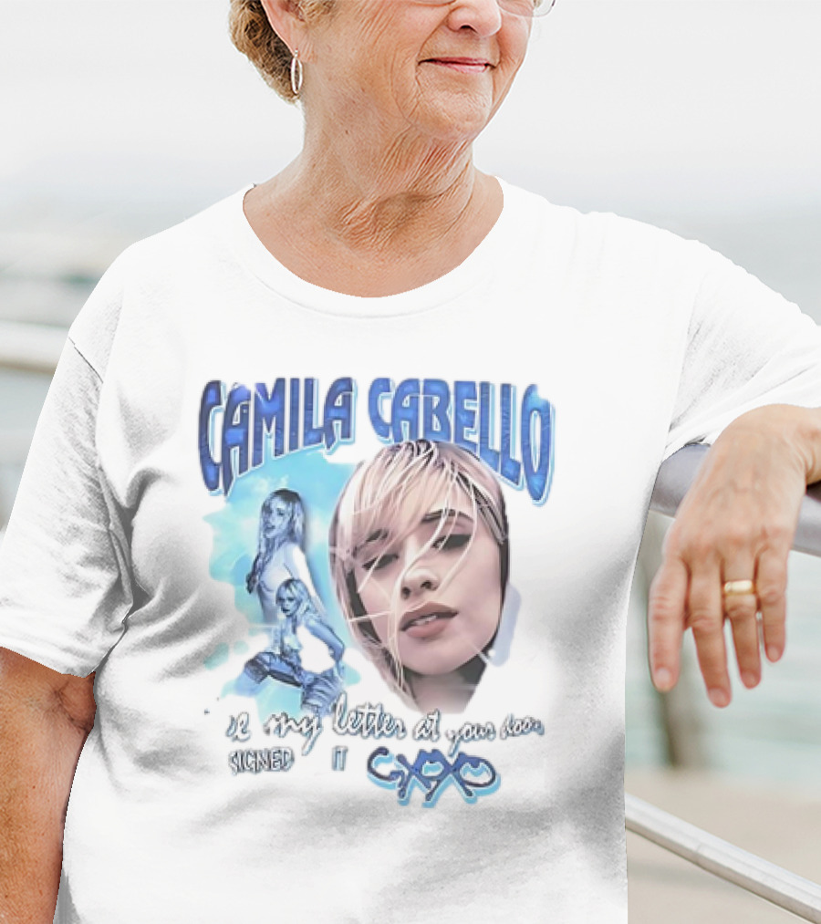 Camila Cabello See My Letter At Your Door Signed XOXO T-Shirt