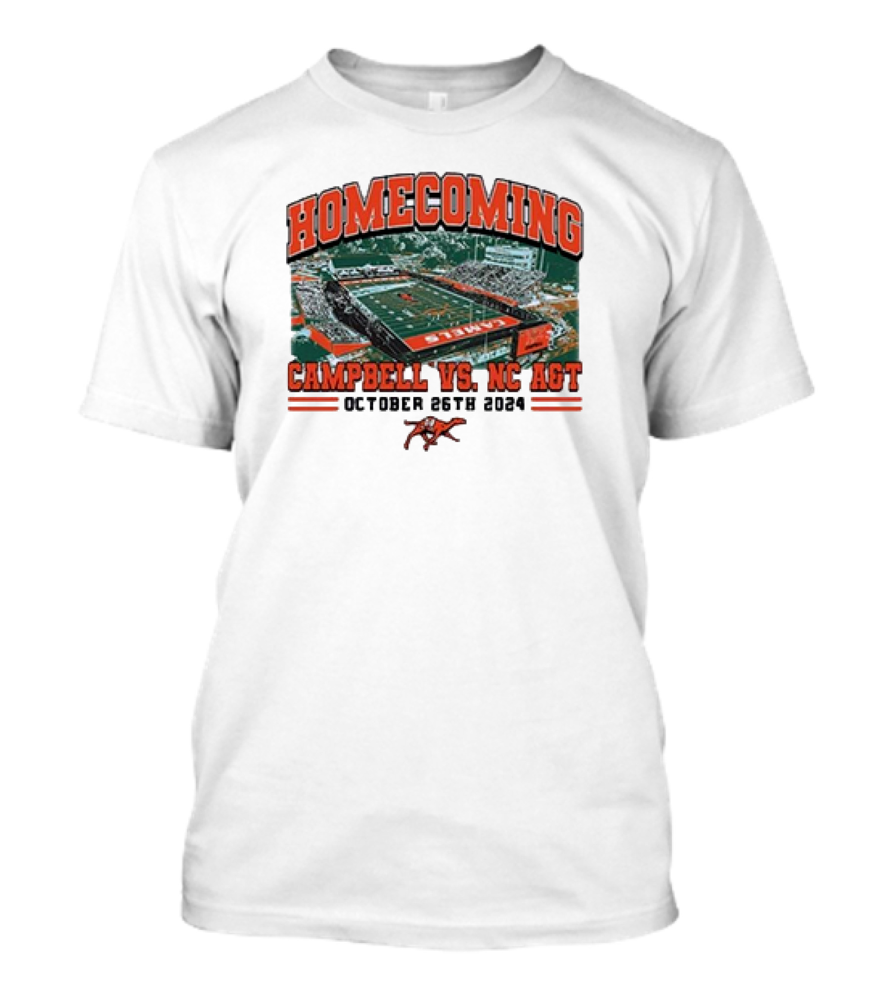 Campbell Vs. NC A&T Homecoming October 26th, T-Shirt