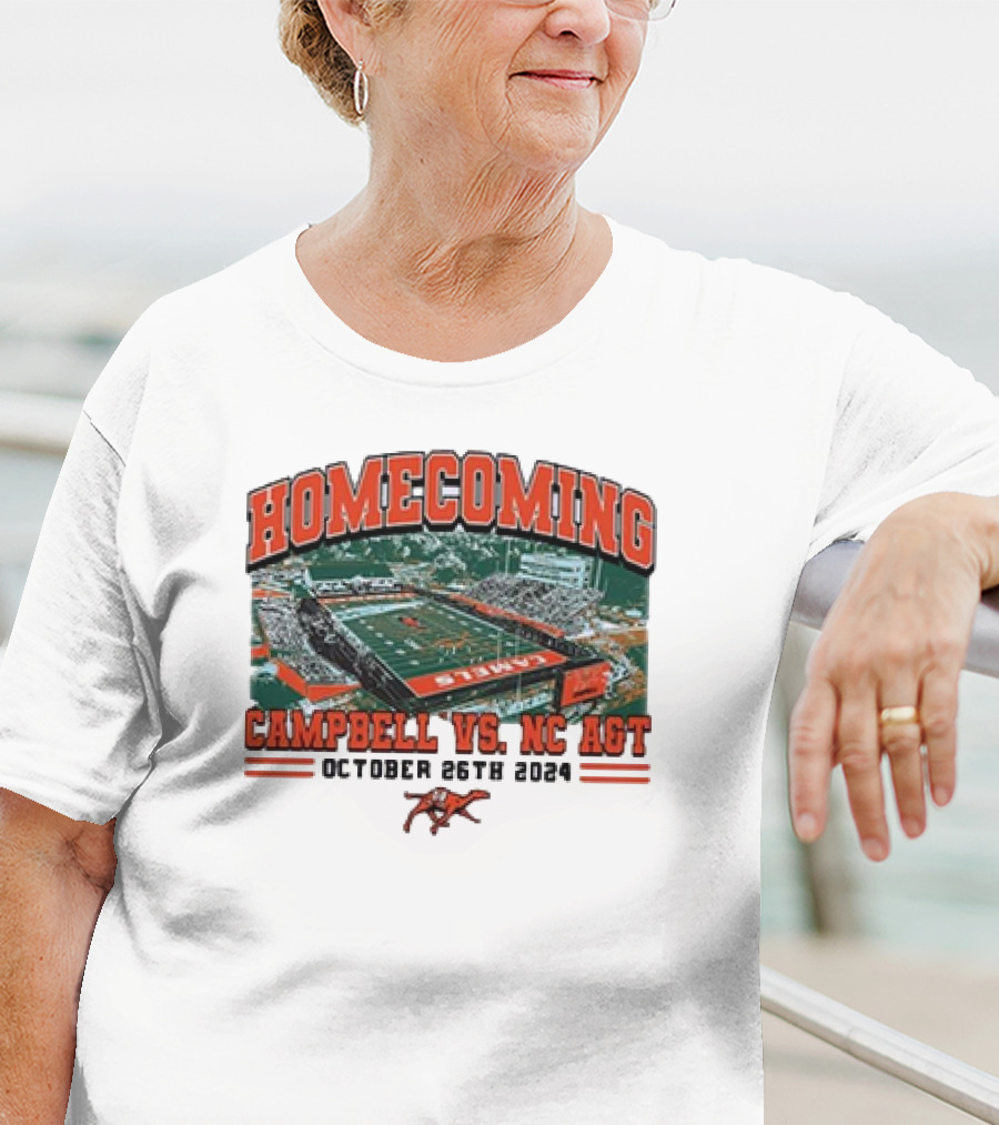 Campbell Vs. NC A&T Homecoming October 26th, T-Shirt