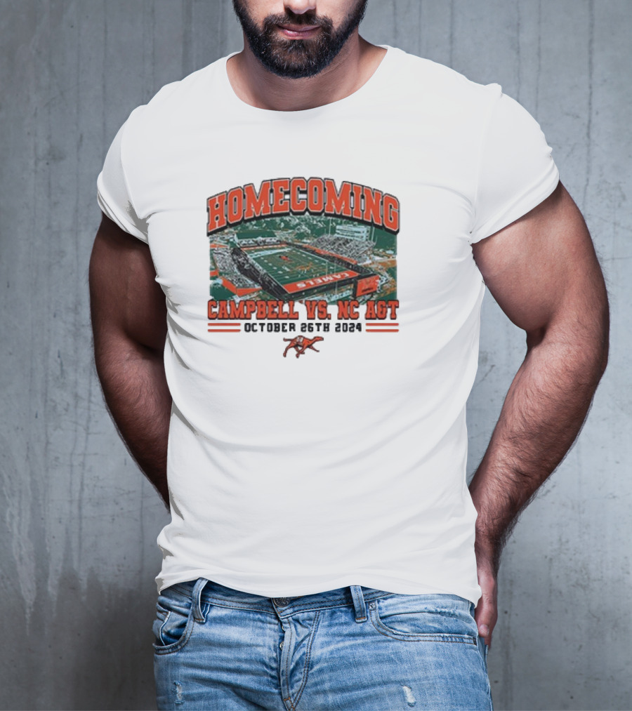 Campbell Vs. NC A&T Homecoming October 26th, T-Shirt