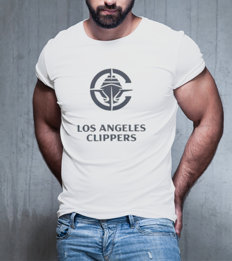 LOS ANGELES CLIPPERS C LOGO SHIP ELEMENTS T-Shirt