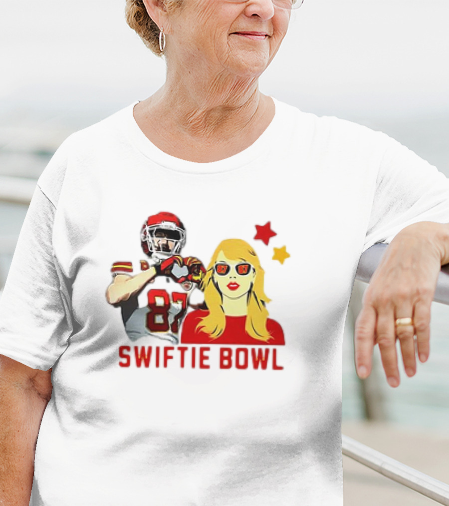 Swiftie Bowl Kansas City Chiefs Football Fan Gear T-Shirt