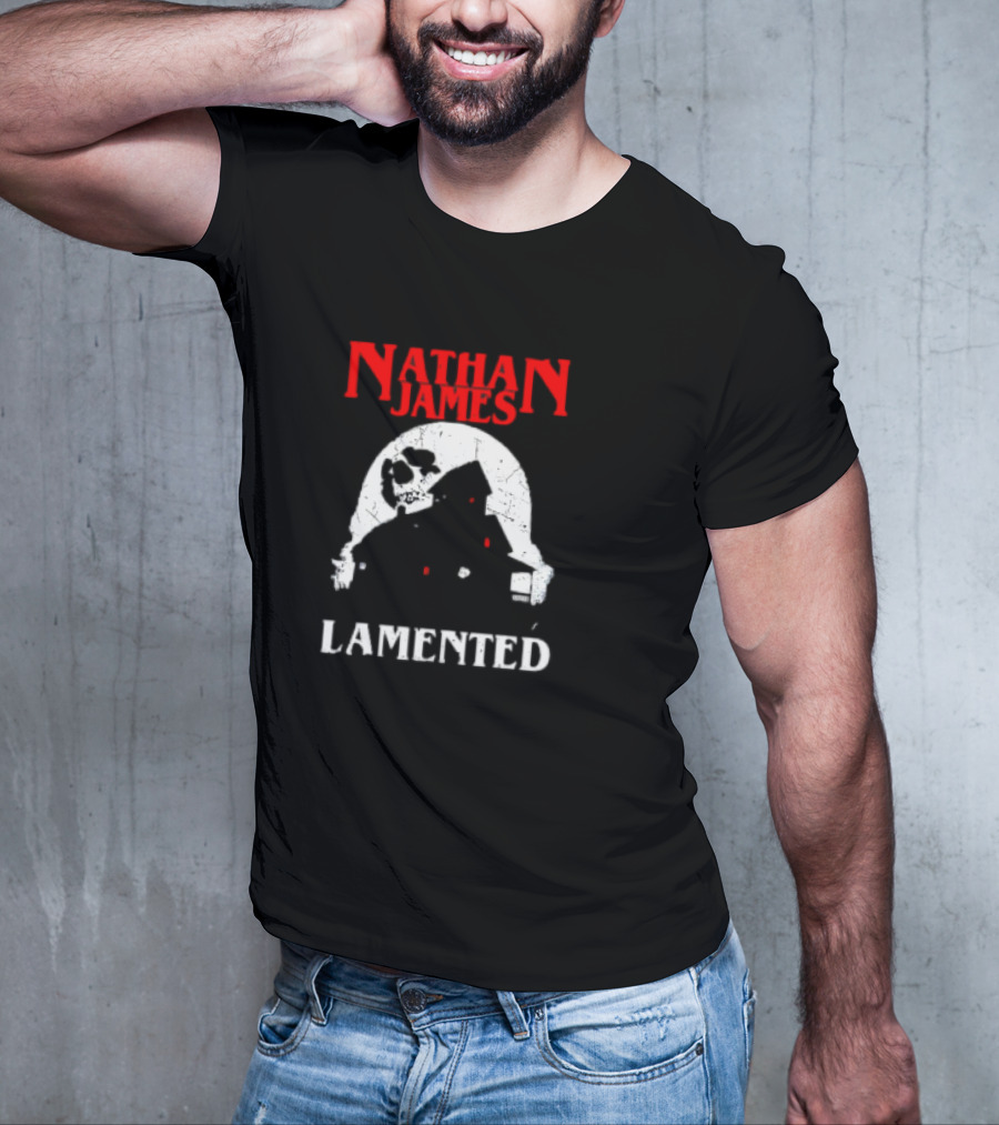 Nathan James Lamented Haunted Skull House T-Shirt