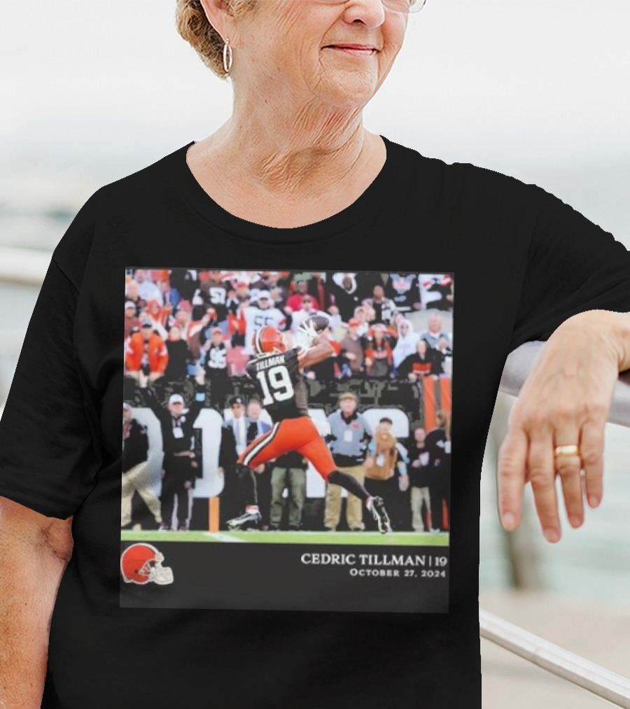 Cleveland Browns Cedric Tillman T-Shirt