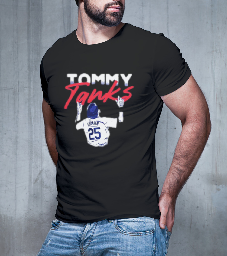 Tommy Tanks 25 Dodgers T-Shirt