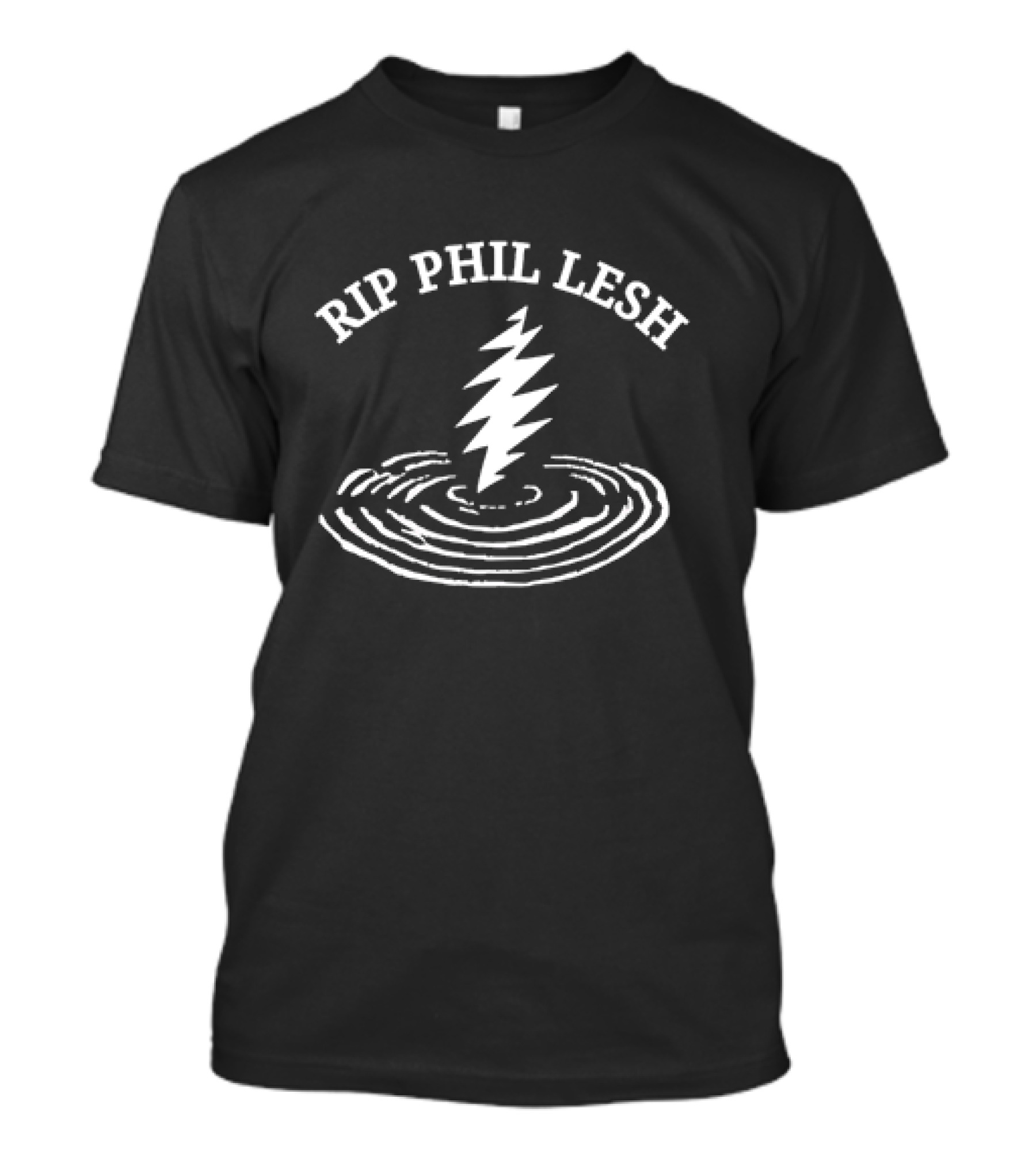 Rip Phil Lesh Grateful Dead Lightning Ripple T-Shirt
