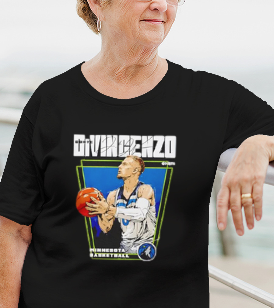 Donte DiVincenzo Minnesota Basketball Signature Player T-Shirt