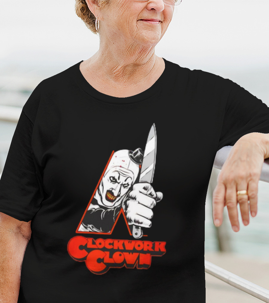 A Clockwork Clown Art The Clown The Terrifier Movies T-Shirt