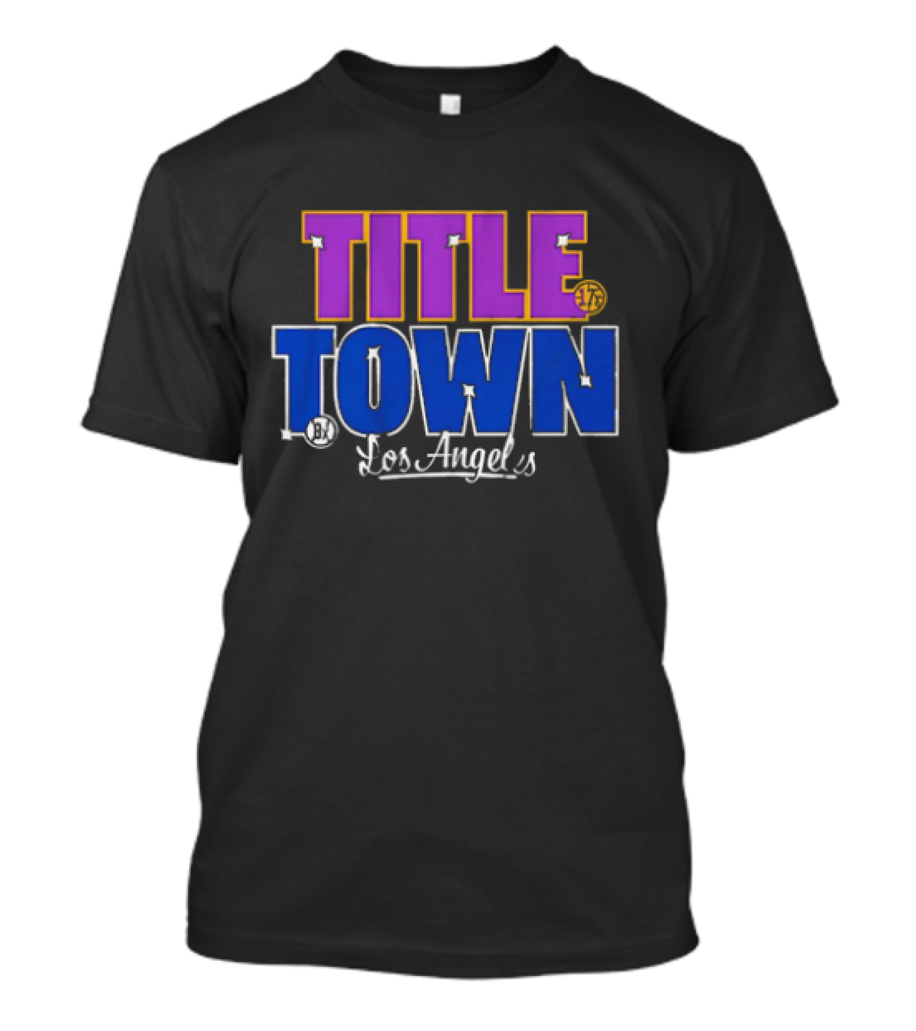 Los Angeles Dodgers Title Town T-Shirt