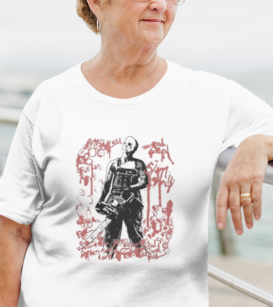 Rotten Evil Red Chainsaw Madness T-Shirt