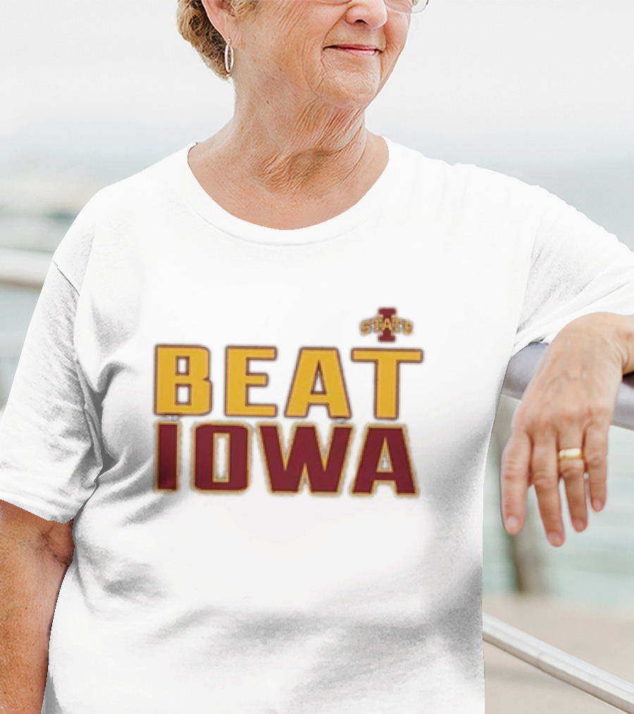 Beat Iowa State Cyclones Rivalry Hawkeyes T-Shirt