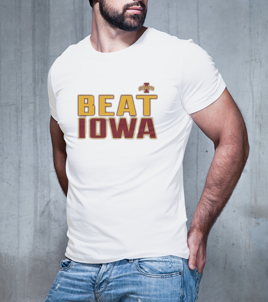 Beat Iowa State Cyclones Rivalry Hawkeyes T-Shirt