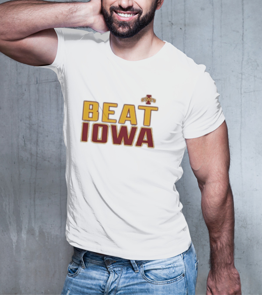 Beat Iowa State Cyclones Rivalry Hawkeyes T-Shirt